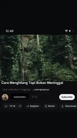 cara menghilang 
