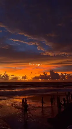 sunset therapy.