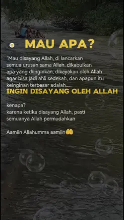mau apa?