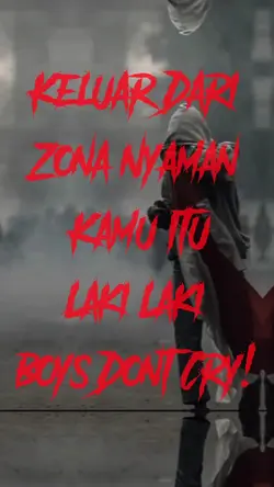 boys don't cry!
