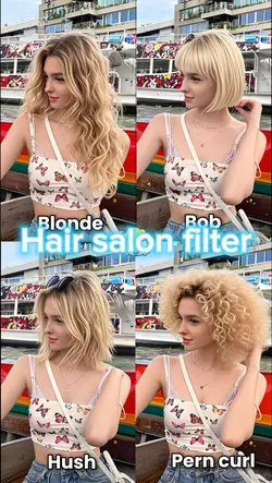 Hair salon filter 