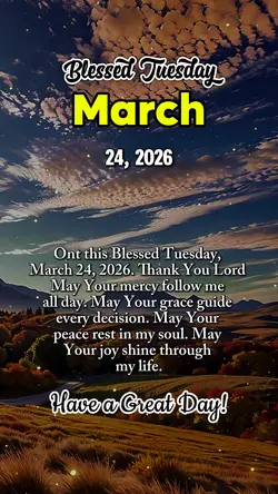 Blessed Tuesday 