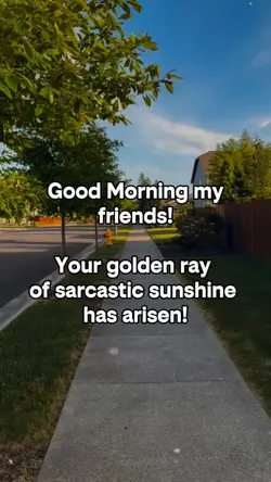 Good morning my frie