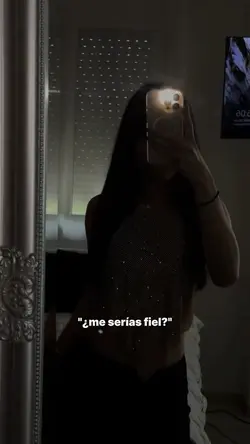 me serías fiel?