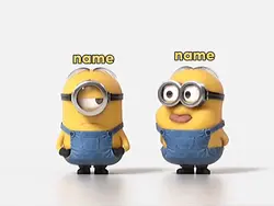 MINIONS CUTETEMPLATE