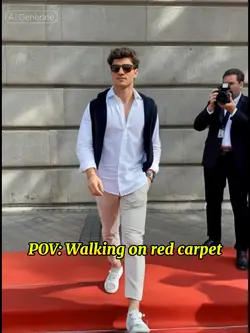 AI red carpet walk