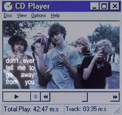 CD player template