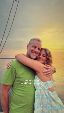 without my dad