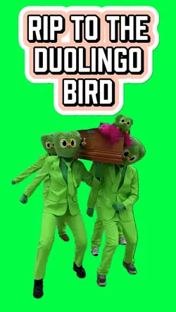 RIP TO DUOLINGO BIRD