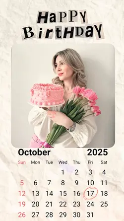 BIRTHDAY 17 OCTOBER