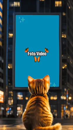 você na tela