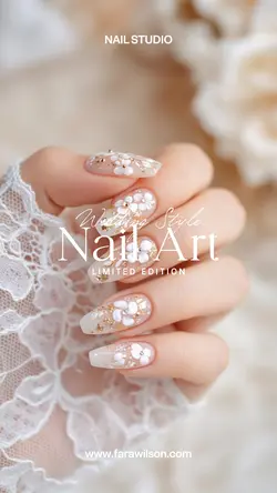 Wedding Nail Art