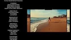 Outro credits film