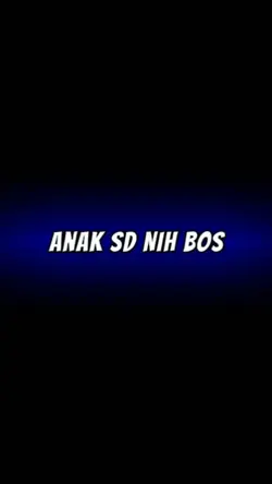 ANAK SD NIH BOS