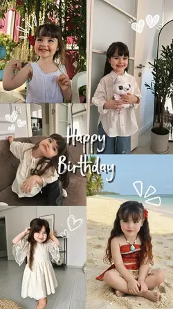 Hbd my daughter 