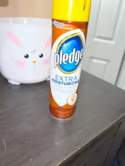 Pledge wood cleaner 