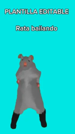 Rata bailando 