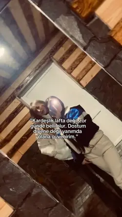 Yanımda olana...