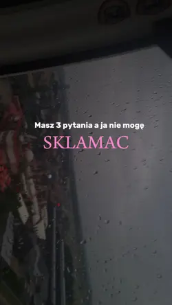 Masz 3 pytania