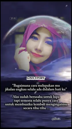 KATA CINTA MELUPAKAN