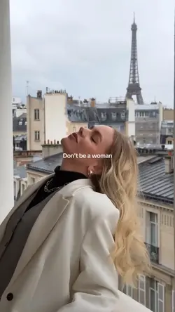 be the woman