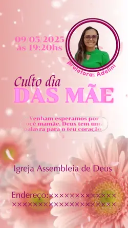 Convite dia das Mães