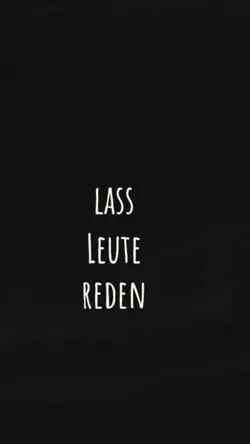 lass Leute reden
