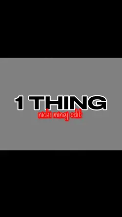 1 thing ⭐️