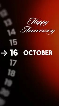 ANNIVERSARY 16 OCT