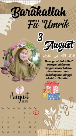 Milad 3 Agustus