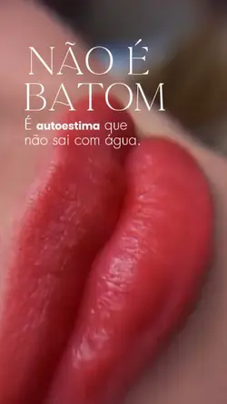 não é batom
