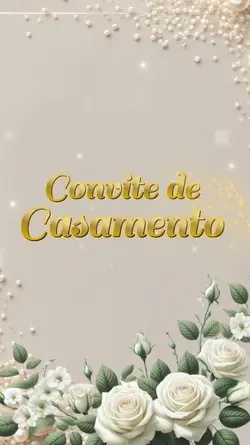 Convite de casamento