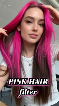Pink Hair Ai