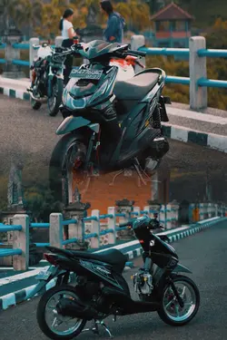 2 foto motor kalian