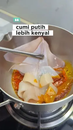 cumi putih kenyal