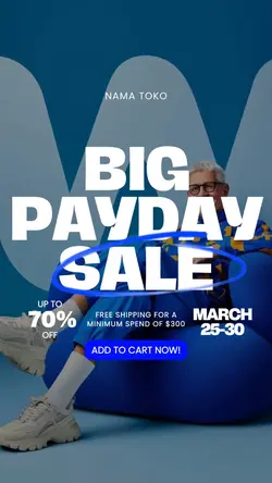 promo : payday sale