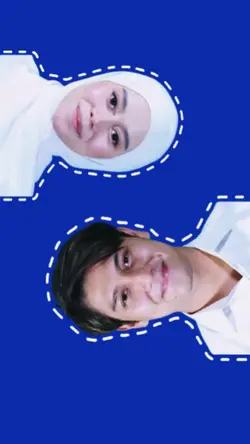 Foto Latar biru