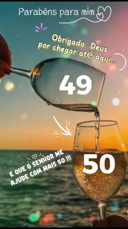 Parabéns pra mim
