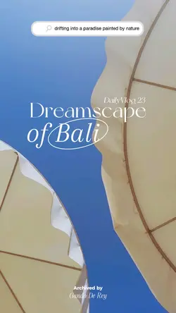 CINEMATIC VLOG BALI🌴