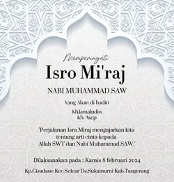 Acara Isra miraj