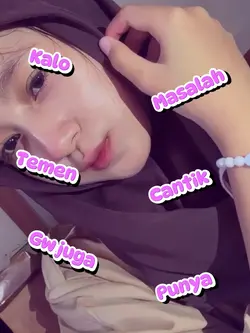 kalo soal temen 