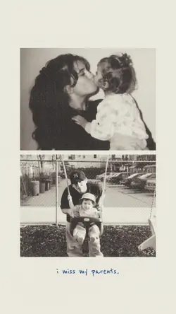 i miss my parents..