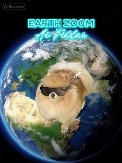 Earth Zoom AI Filter