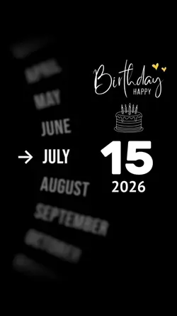 Hbd 15 July 2026 