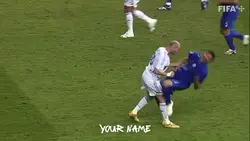 Zidane Angry momen