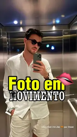 Foto em movimento 