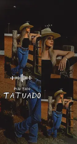 PIÃO TODO TATUADO 