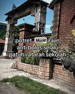 potret murid rajin 