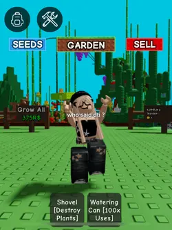grow a garden ✋🙂‍↕️