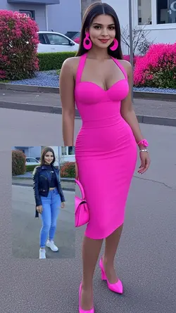 outfit rosa 